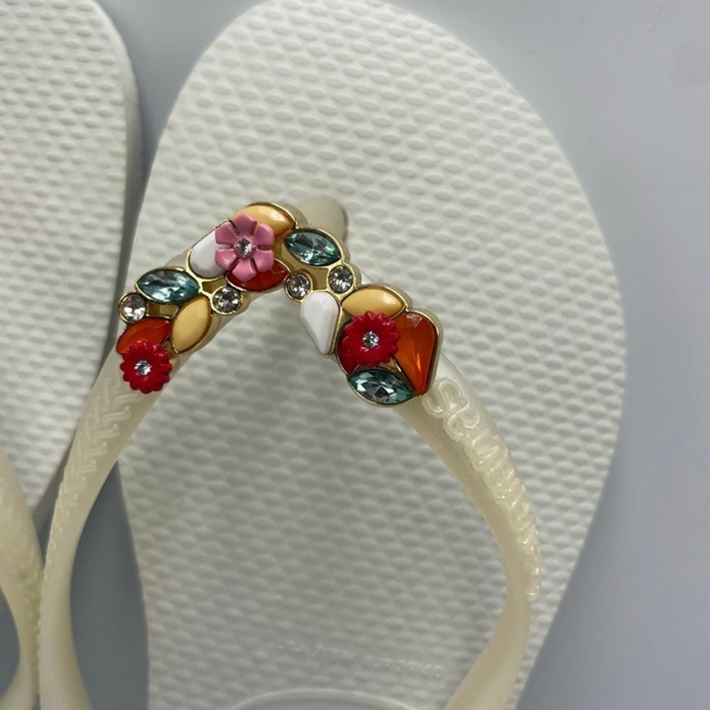 SLCR0019 W's 7/8 Havaianas Empress Botanical flip flops sandals